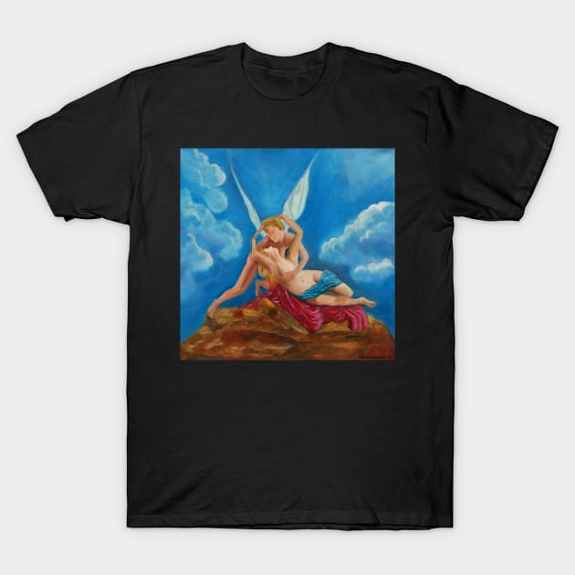 Eros and Psyche T-Shirt by KostasK